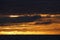 Norvegian sea sunset