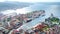 Norway, Bergen, Drone Flying, North Sea, Arctic Fjords