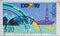 Norway- CIRCA 1992: a postage stamp printed in the norway showing a ship with a drilling platform on the North Sea. Text: Expo 92