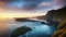 Norway coastline landscape