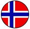 Norway flag - Scandinavian country in Northern Europe