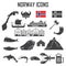 Norway icon set.