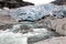 Norway, Jostedalsbreen National Park. Famous Briksdalsbreen glac