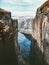 Norway Kjerag mountains rocks travel Landscape