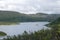 Norway lake with the mountains