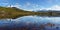 Norway lake at spring, Takvatnet