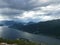 Norway landscape fjord Andalsnes, Nesaksla,