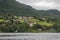 Norway, Lysefjord. Rare residential villages on the shores