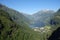 Norway - mountain landscape. Fiord Geiranger