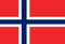 Norway national flag simple design