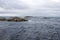 Norway ocean with islets