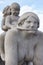 Norway, Oslo. Vigeland park sculpture woman and children. Travel