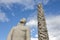 Norway, Oslo. Vigeland park stone sculptures. Travel tourism