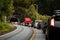 Norway, waiting outside a tunnel where one of the lanes are closed due to construction work