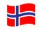 Norway Waving flag icon vector illustration eps10