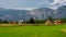 Norwegian farms in the village of Eidfjord