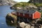 Norwegian fishing hut