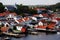 Norwegian port view Langesund, Norway