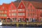 Norwegian red wooden houses, Bergen