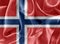 Norwegian satin flag