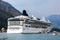 Norwegian Star cruise ship in the Bay of Kotor,
