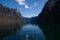 Norwegian UNESCO fiord with reflections