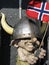 Norwegian viking troll