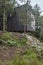Norwegian wooden modern cabin in the forest. Tubakuba. Bergen ar