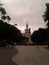 Nossa Senhora da Gloria church and Nossa Senhora da Conceicao Statue in Largo do Machado Rio de Janeiro Brazil