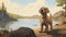 Nostalgic Adventure: A Mastiff Puppy\\\'s Quebec Shores