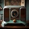 Nostalgic Echoes: Vintage Metal Radio from the 1930s