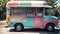 Nostalgic Ice Cream Truck for National Ice Cream Cone Day.AI Generated