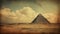 Nostalgic Nostalgia: A Dusty Pyramid In Dark And Eerie Egypt