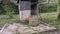 The nostalgic outdoor asian rural outdoor bathroom