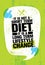 It Is Not Short Time Diet. It Is A Long Term Lifestyle Change. Nutrition Motivation Quote