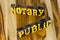 Notary public stamp legal law document business paper seal