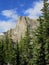 Notchtop Mountain On a Summer Day in Rocky Mountain National Par