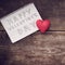 Note Happy Valentine\'s Day