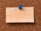 note paper corkboard label message post it