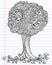 Notebook Doodle Sketch Tree Vector