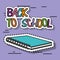 Notebook education school tool patch sticker
