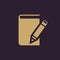 Notebook icon. vector design. Diary and sketchpad, Notebook symbol. web. graphic. JPG. AI. app. logo. object. flat