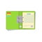 Notebook Organizer With Green Cover Office Worker Desk Element, Part Of Workplace Tools And Stationary Collection Of