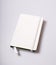 Notepad blank cover on white table