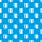 Notepad pencil pattern vector seamless blue