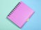 Notepad with pink cover