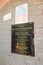 Notice board at the ticket counter of Belum Caves - Andhra Pradesh tourism - archaelogical tour in India