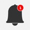 Notification bell icon