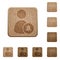 Notify user wooden buttons