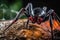 Notorious Black Widow Spider Close-up
